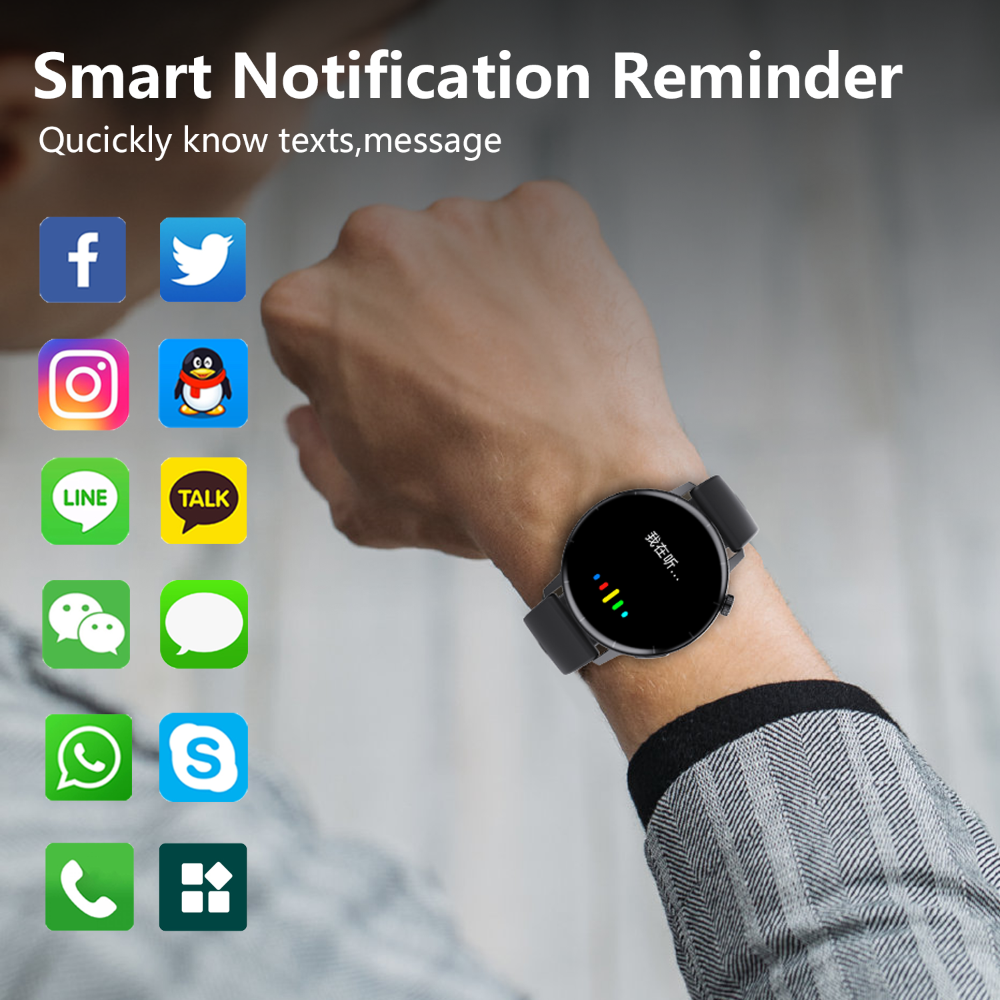 ECG monitor Smart Watch Non Invasive Blood Glucose Smart Watch with Blood Component Analysis-3