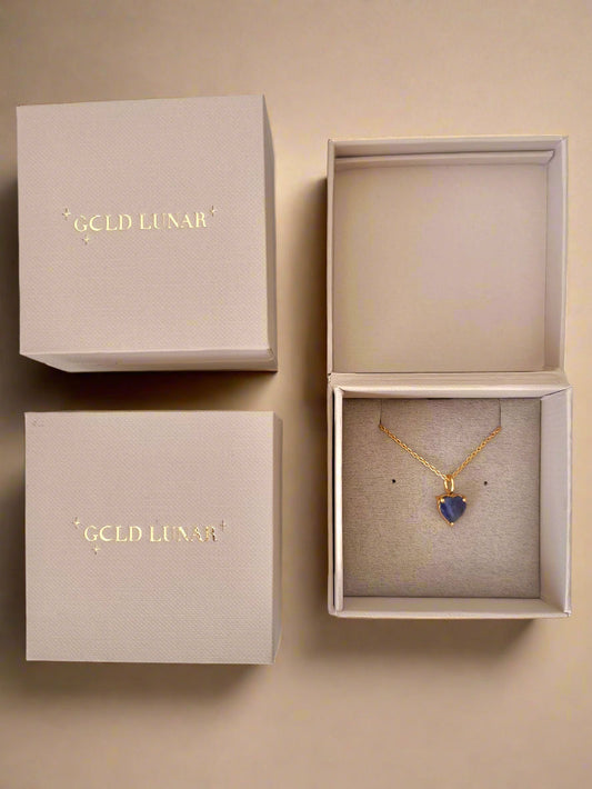 August Birthstone Chain Necklace