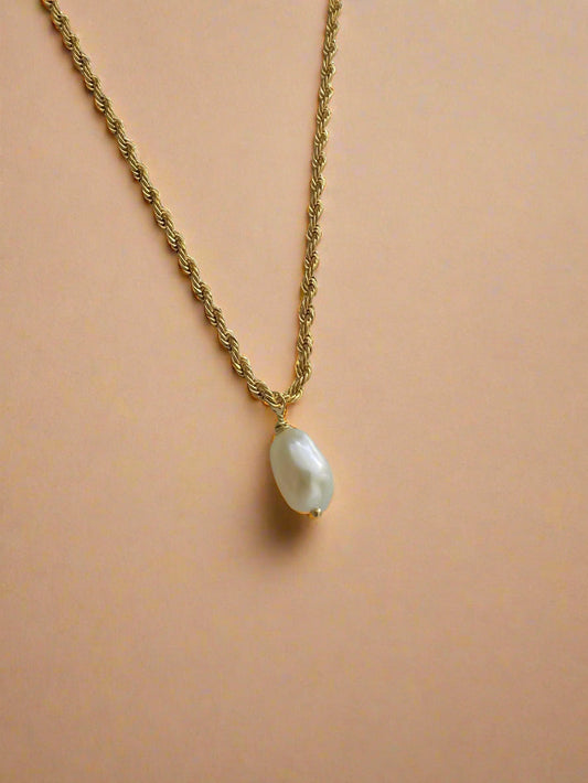 Pearl Rope Necklace