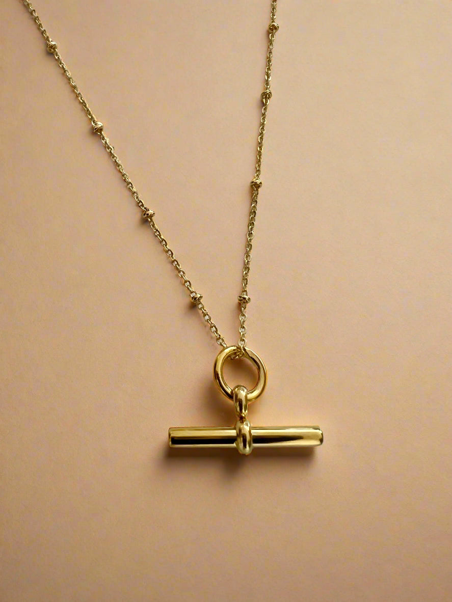 Solis T Bar Necklace