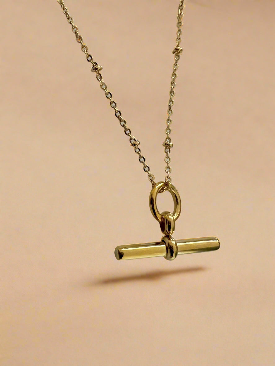 Solis T Bar Necklace
