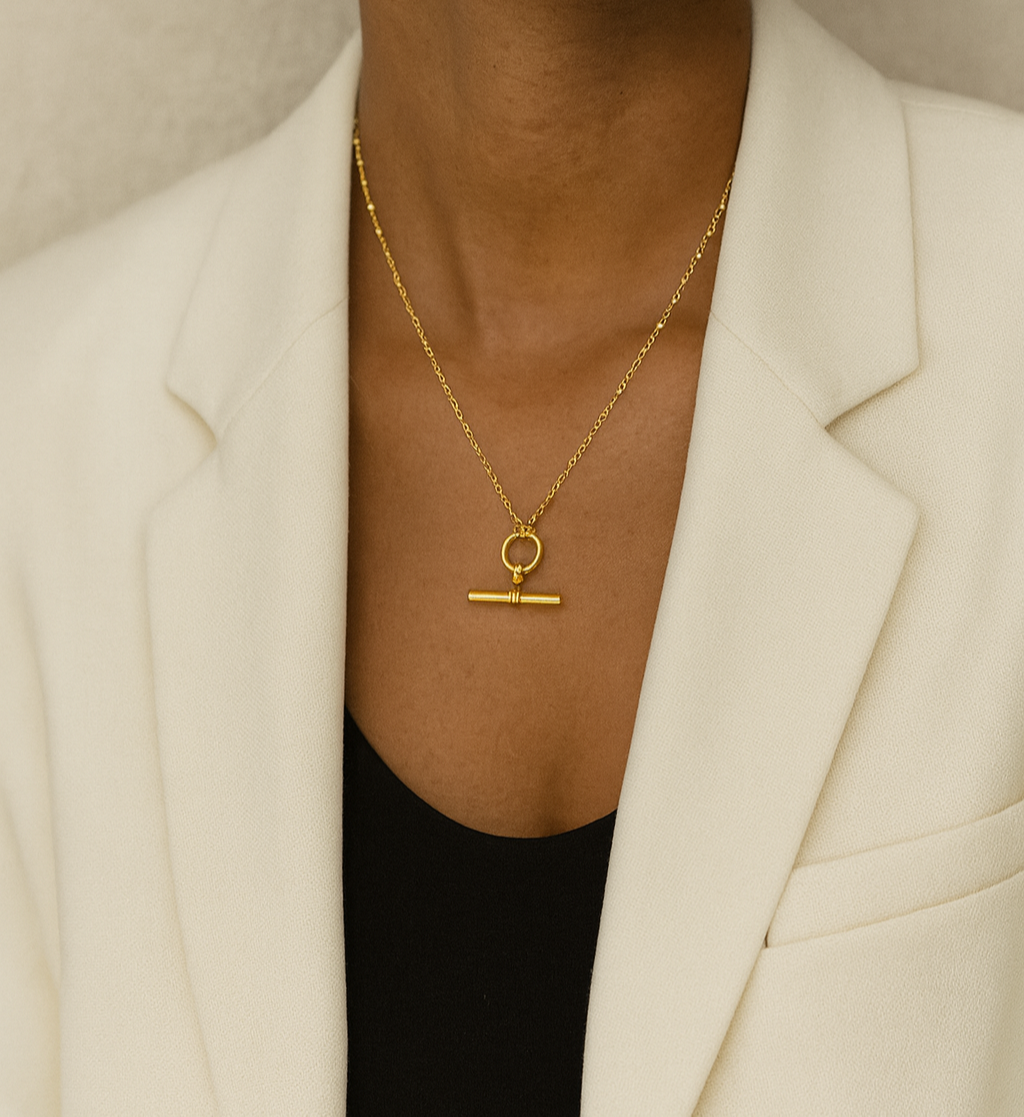 Solis T Bar Necklace