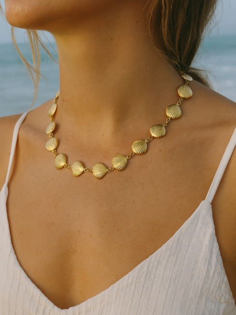 Seashell Chain Necklace